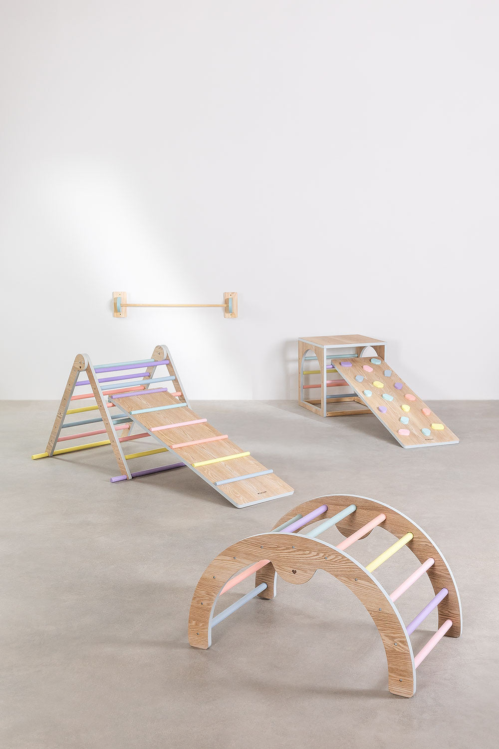 Arche d'apprentissage en bois Pyqer Colors Kids
