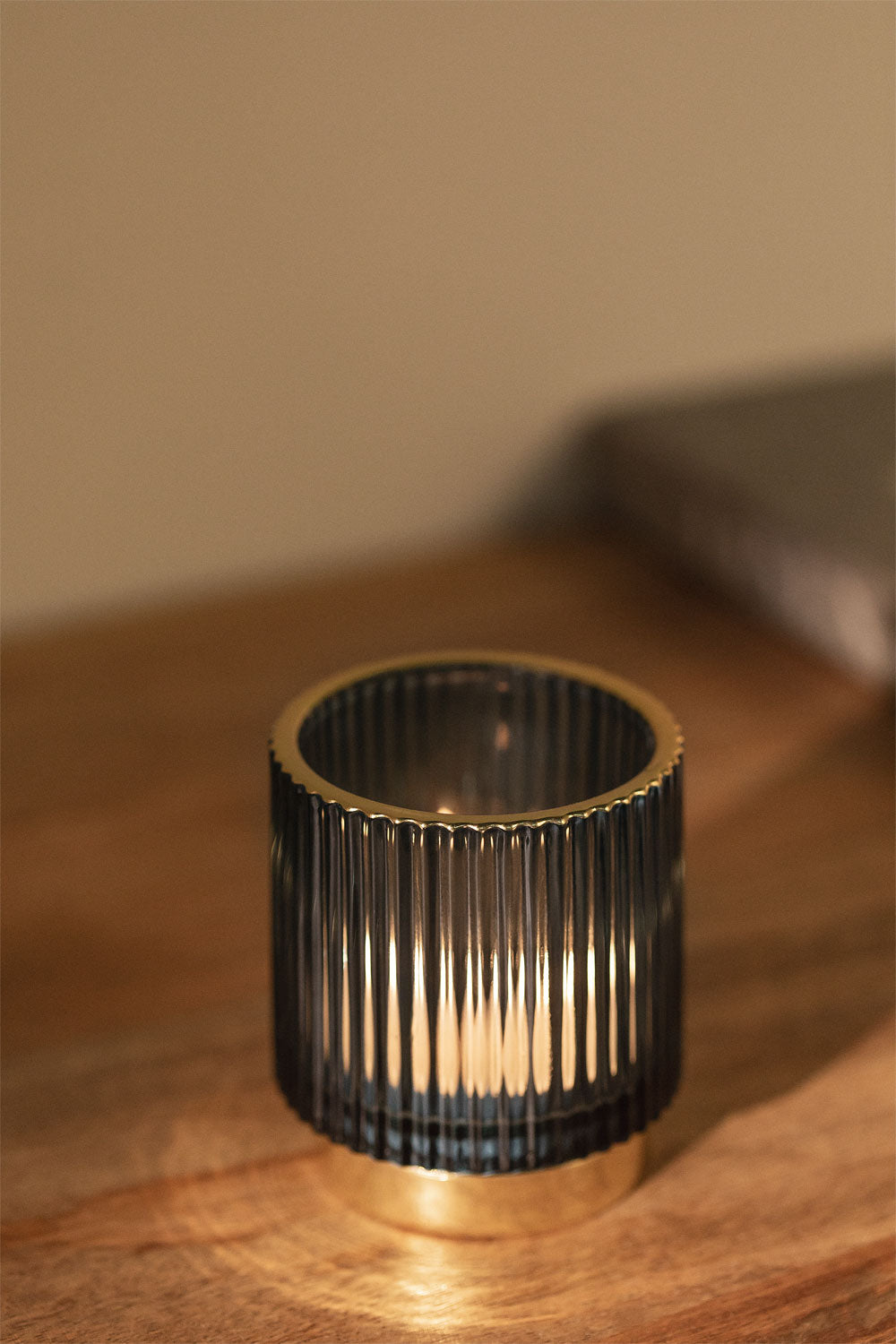 Porte-bougie en verre July