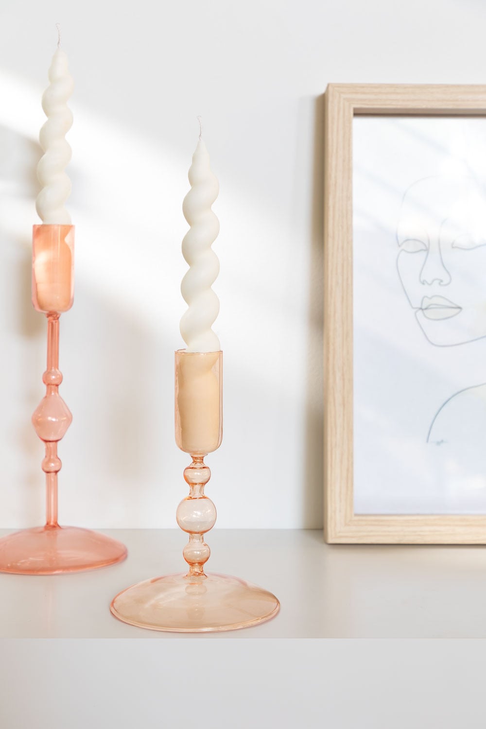 Chandelier en verre Piana