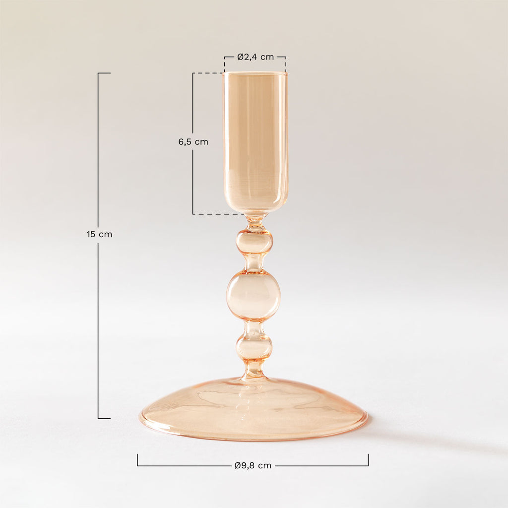 Chandelier en verre Piana