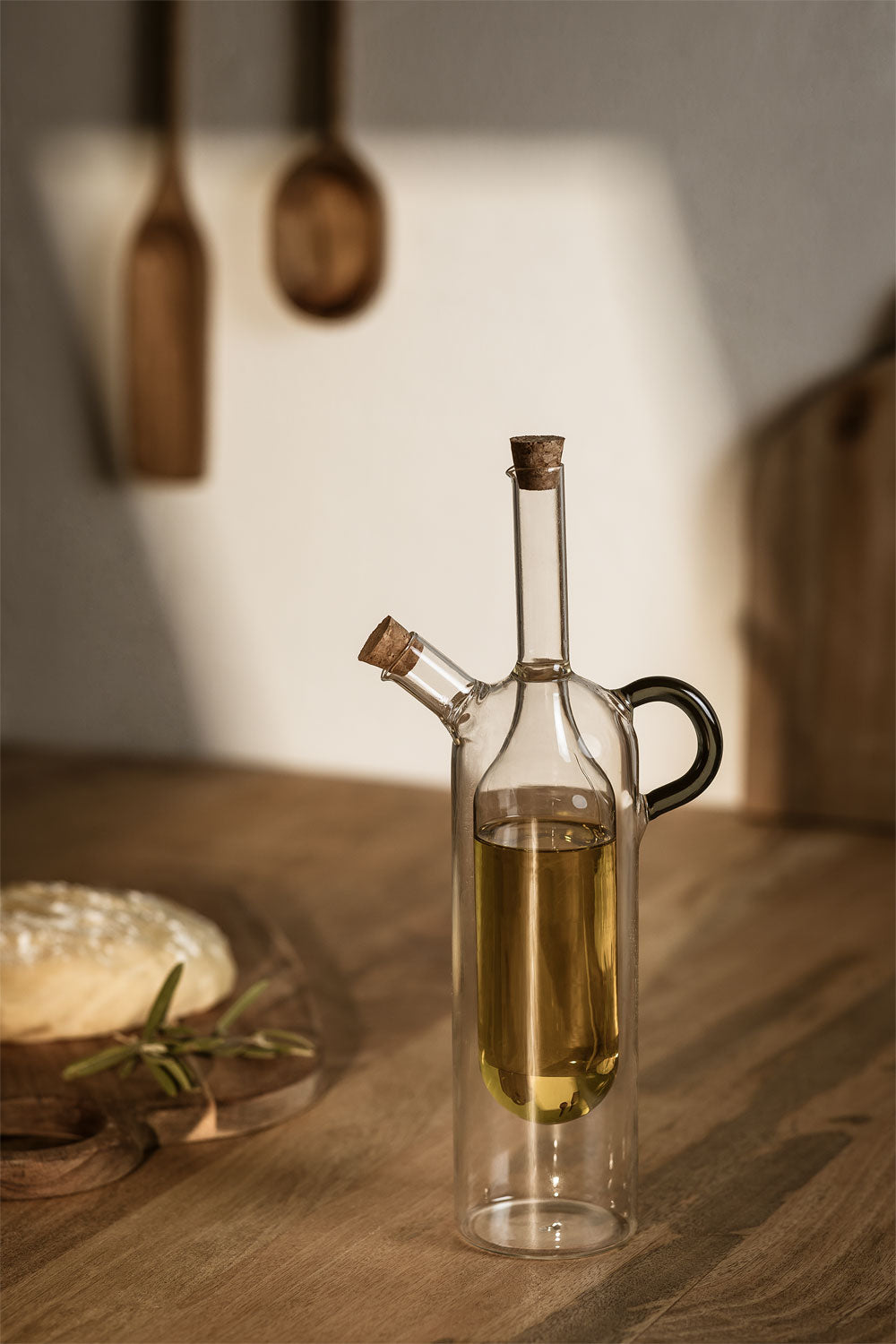 Huilier-vinaigrier en verre Ardic