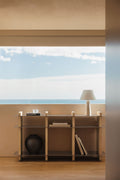 Buffet 150x40 cm en bois de manguier et acier Tokyo