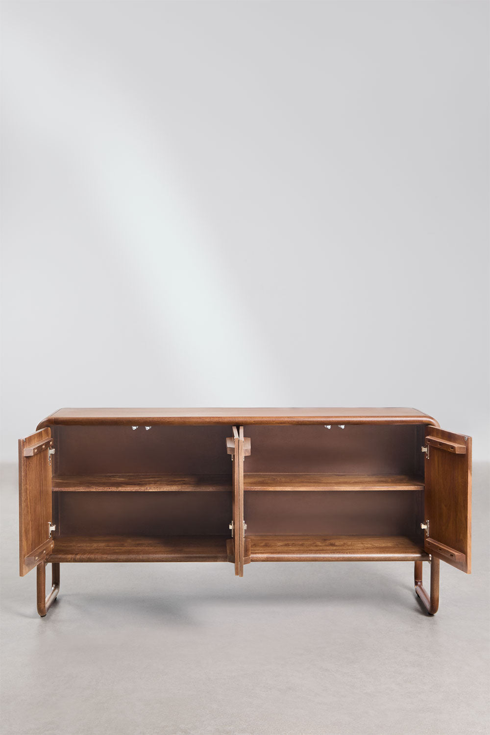 Buffet 160x40 cm en bois de manguier Maupaul
