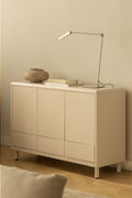 Buffet 120x40 cm en acier Michigan