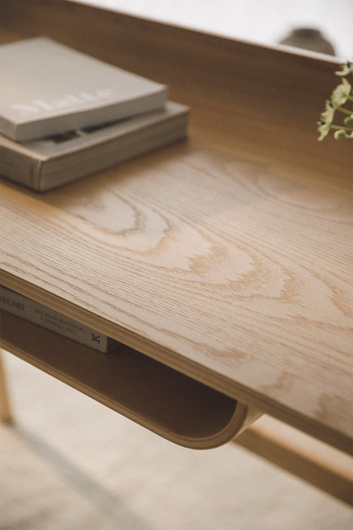 Bureau en bois Colman 120x50 cm