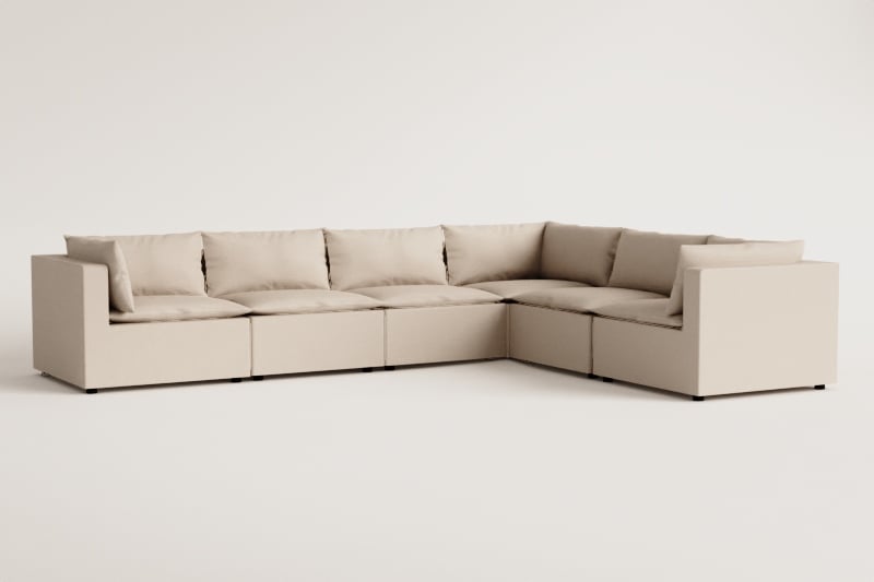Canapé modulaire 6 pièces Daniela