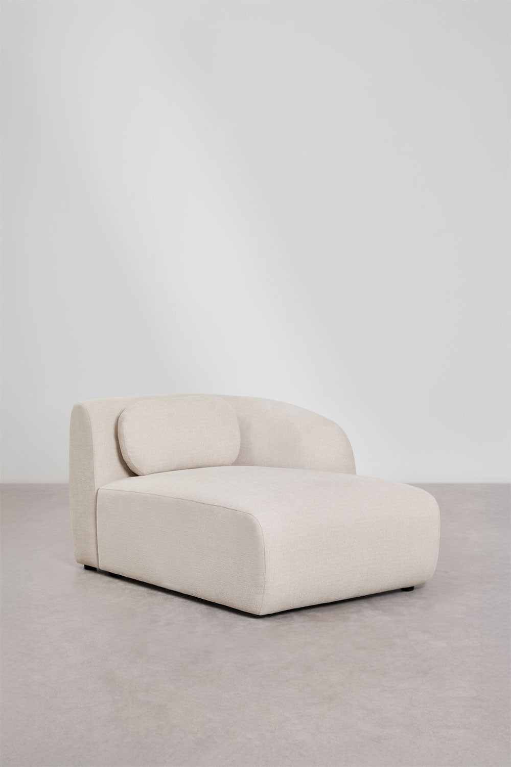 Canapé modulable 2 pièces en chenille Coquette