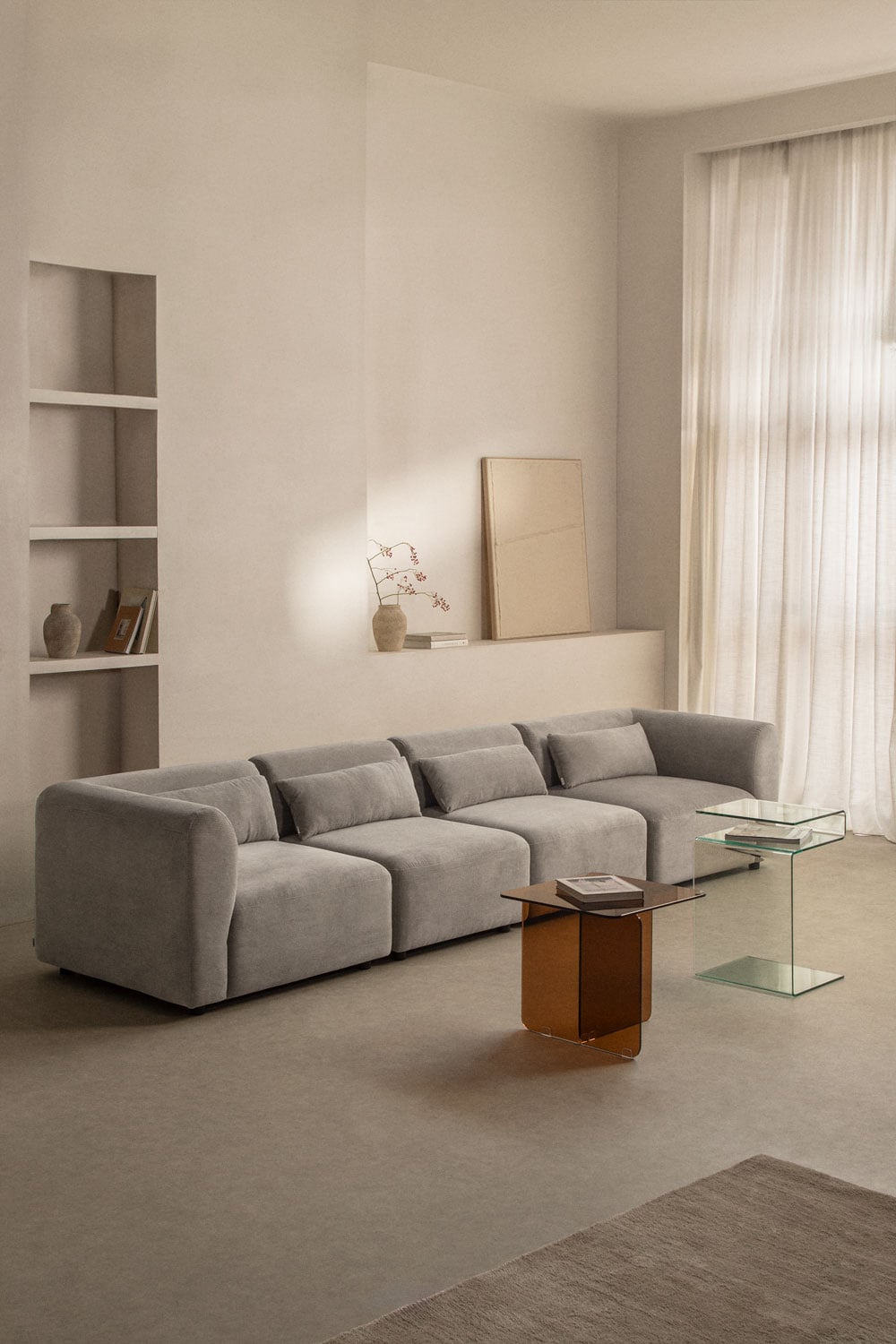 Canapé modulaire 4 pièces Fogler