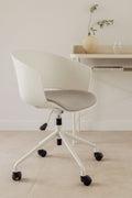 Chaise de bureau à roulettes Morgana