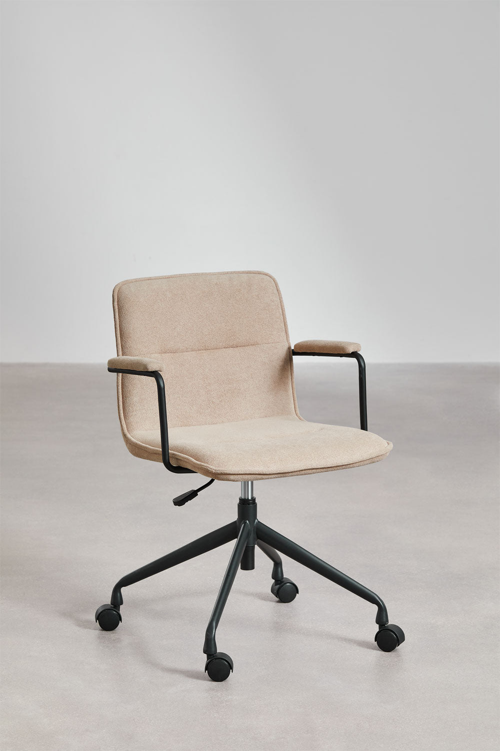 Chaise de bureau avec roulettes et accoudoirs Seifert