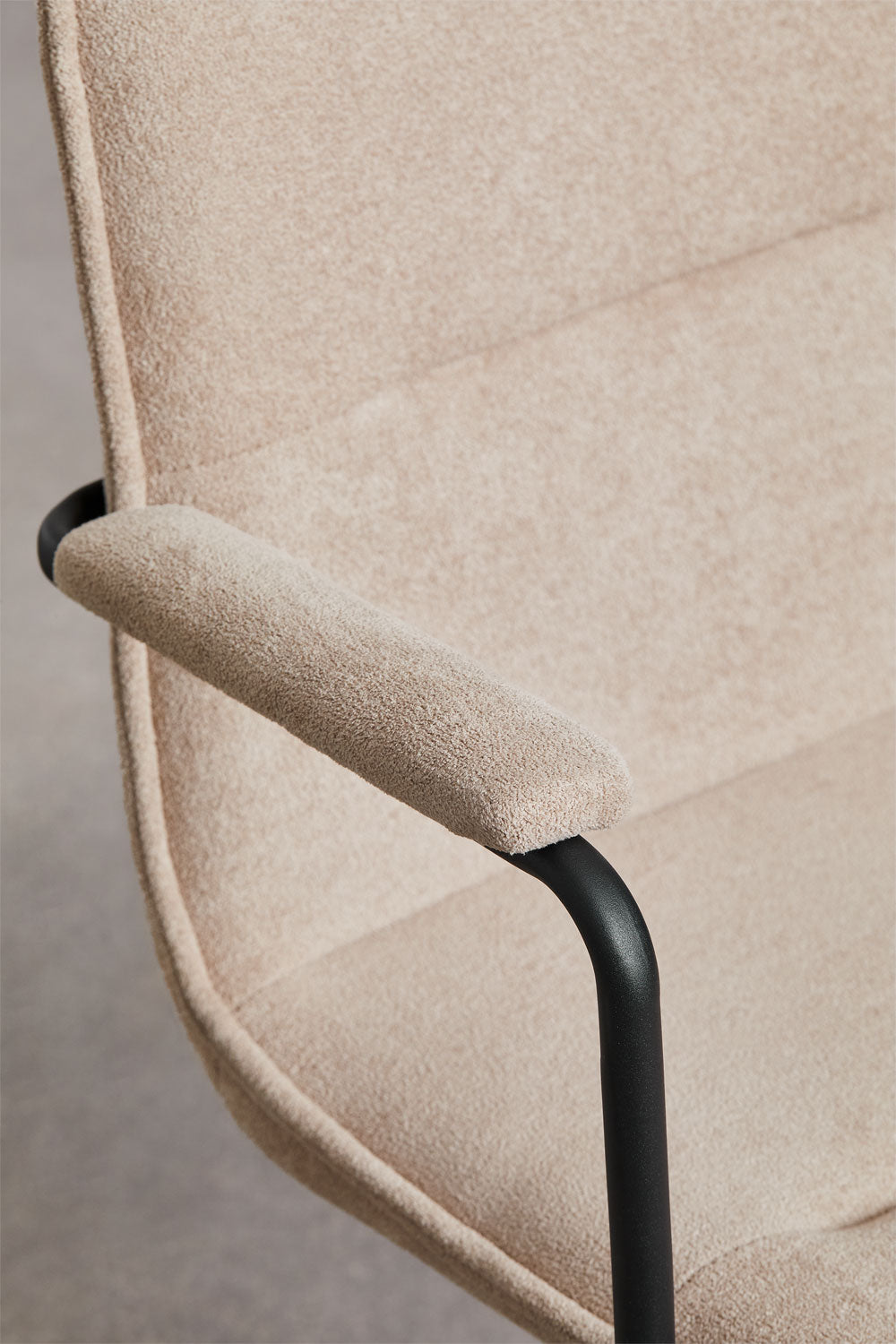 Chaise de bureau avec roulettes et accoudoirs Seifert