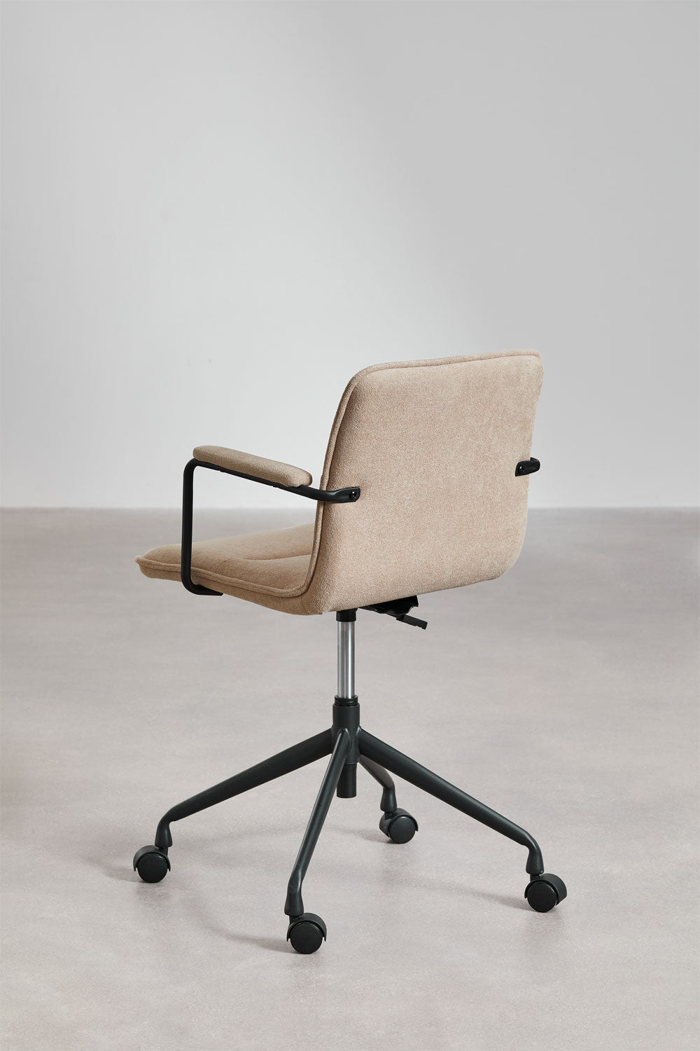 Chaise de bureau avec roulettes et accoudoirs Seifert