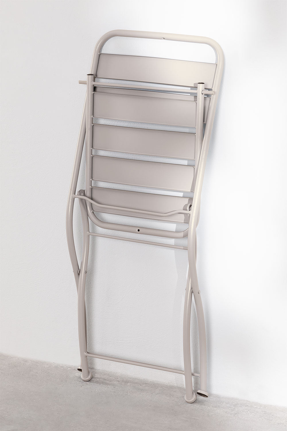 Chaise de jardin pliante en acier Janti