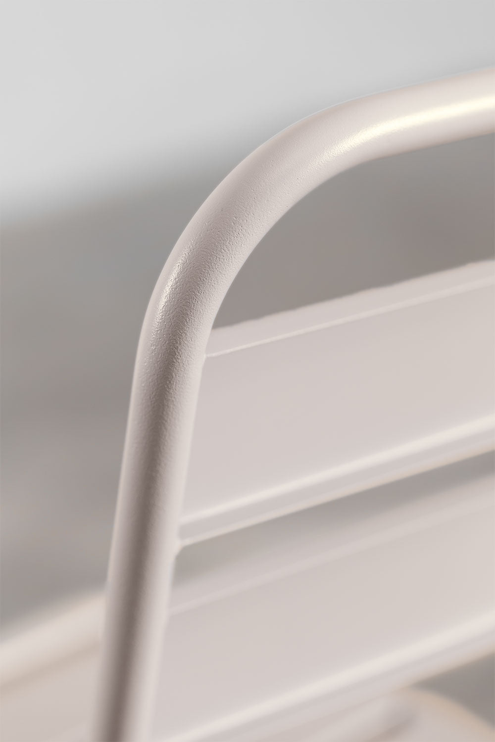 Chaise de jardin pliante en acier Janti