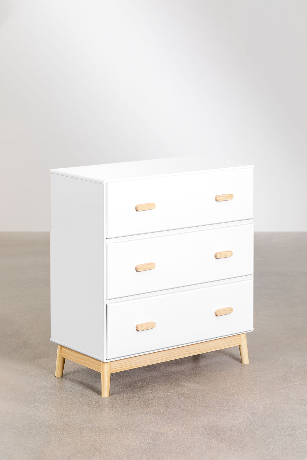 Commode en MDF et bois de pin Tom Kids