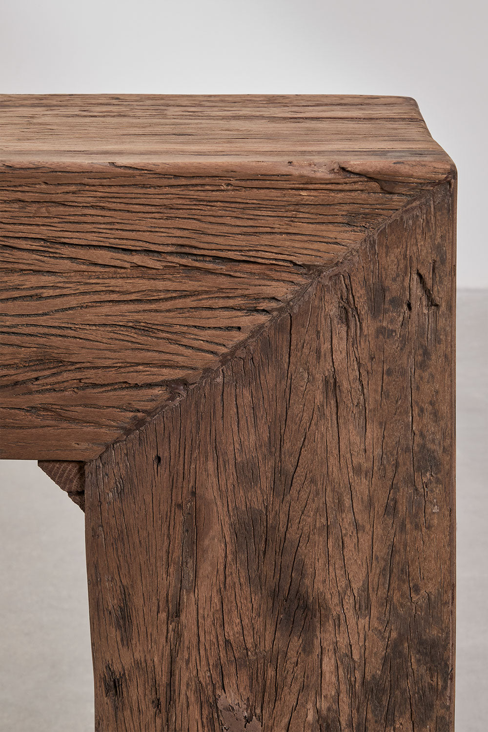 Console d'entrée 150x35 cm en bois Juvira