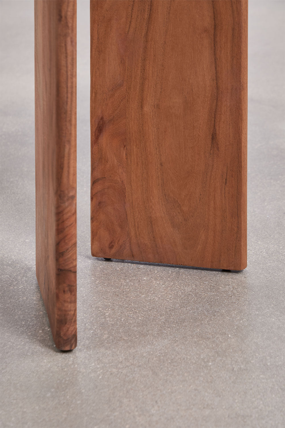Console d'entrée 100x40 cm en bois d'acacia et carreaux Aitana