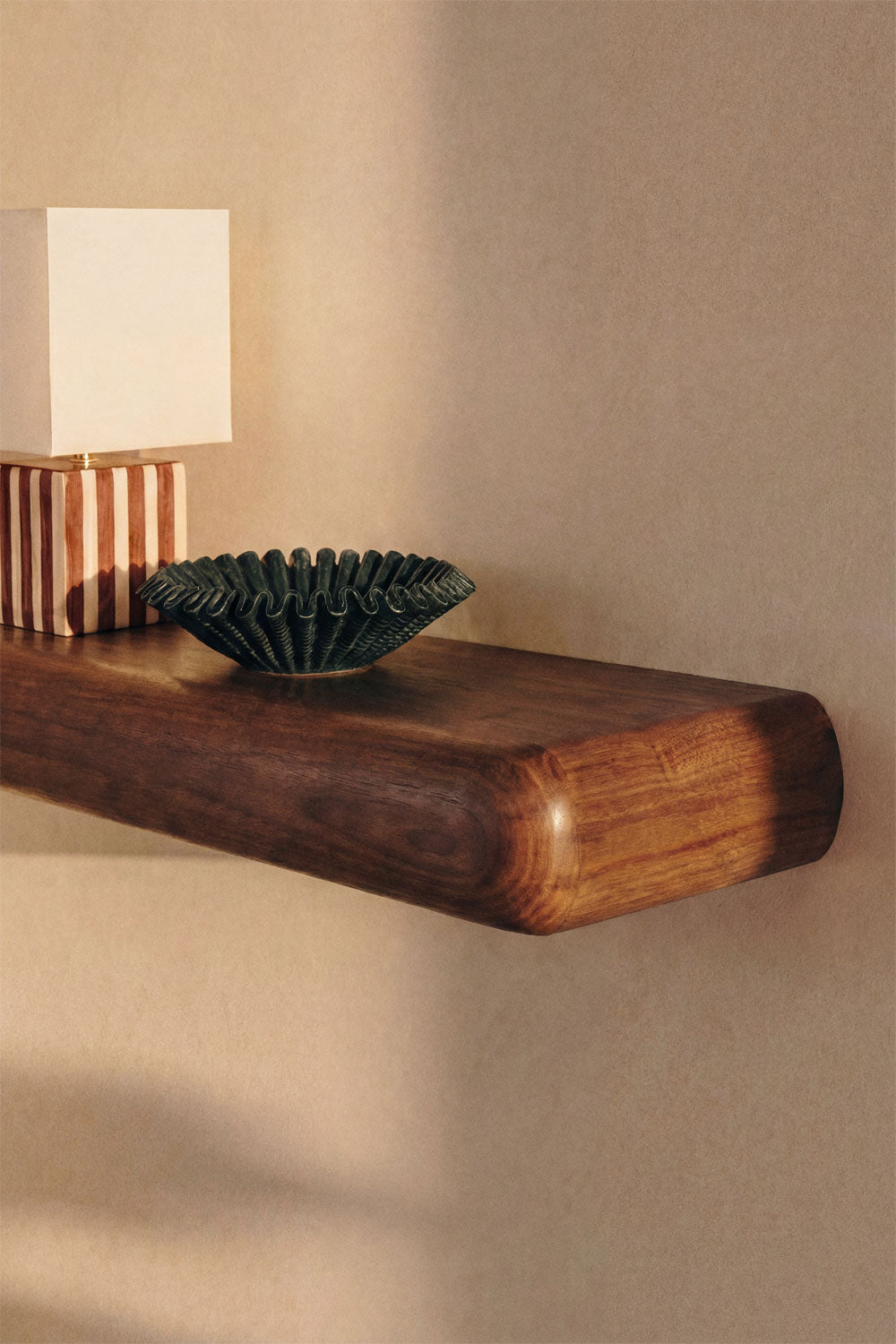 Console d'entrée murale en bois Carmen
