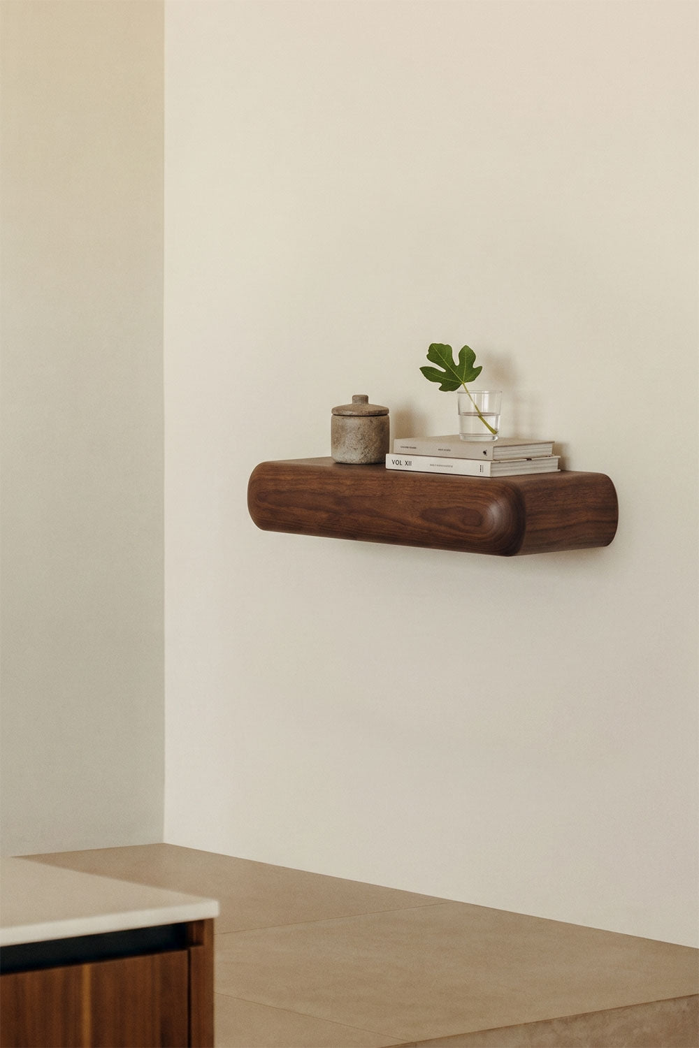 Console d'entrée murale en bois Carmen
