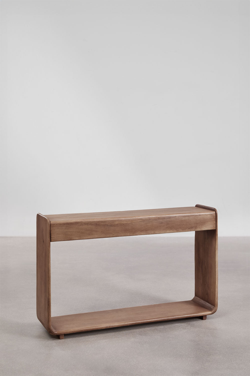 Console d'entrée rectangulaire 120x30 cm en bois Tinsley