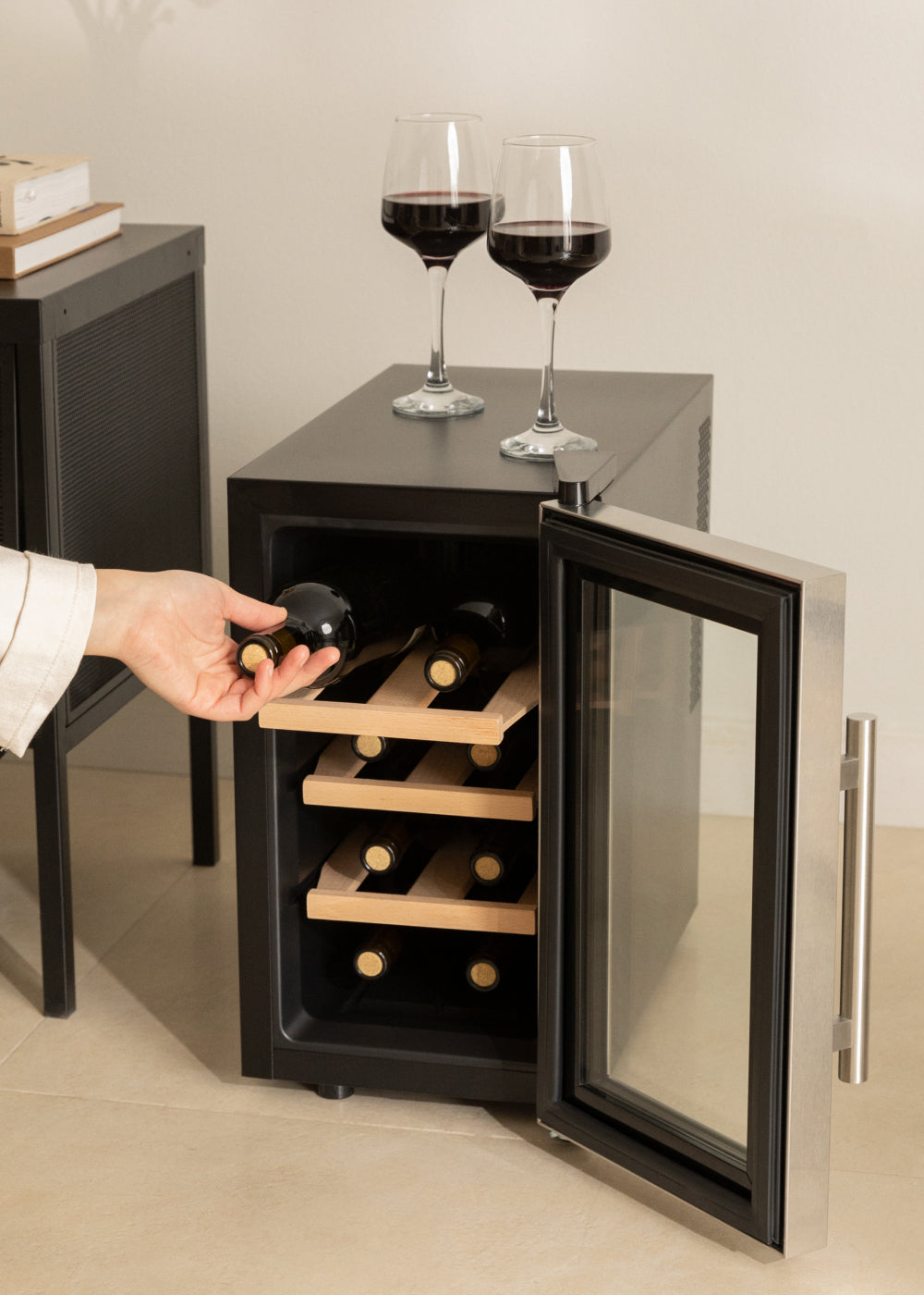 CREATE - WINECOOLER WOOD S - Cave à vin de 8 bouteilles
