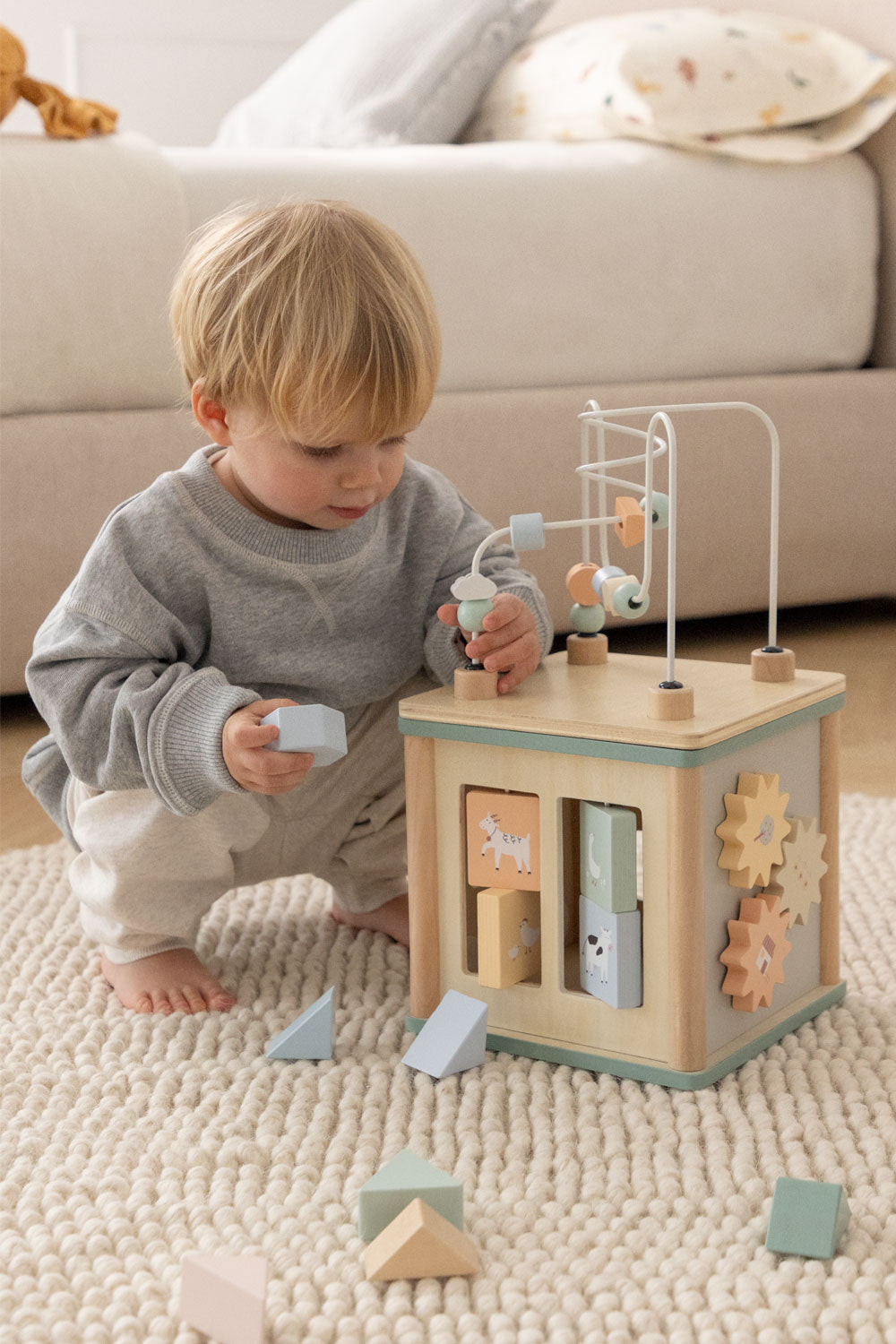 Cube d'activités en bois Ardisa Kids