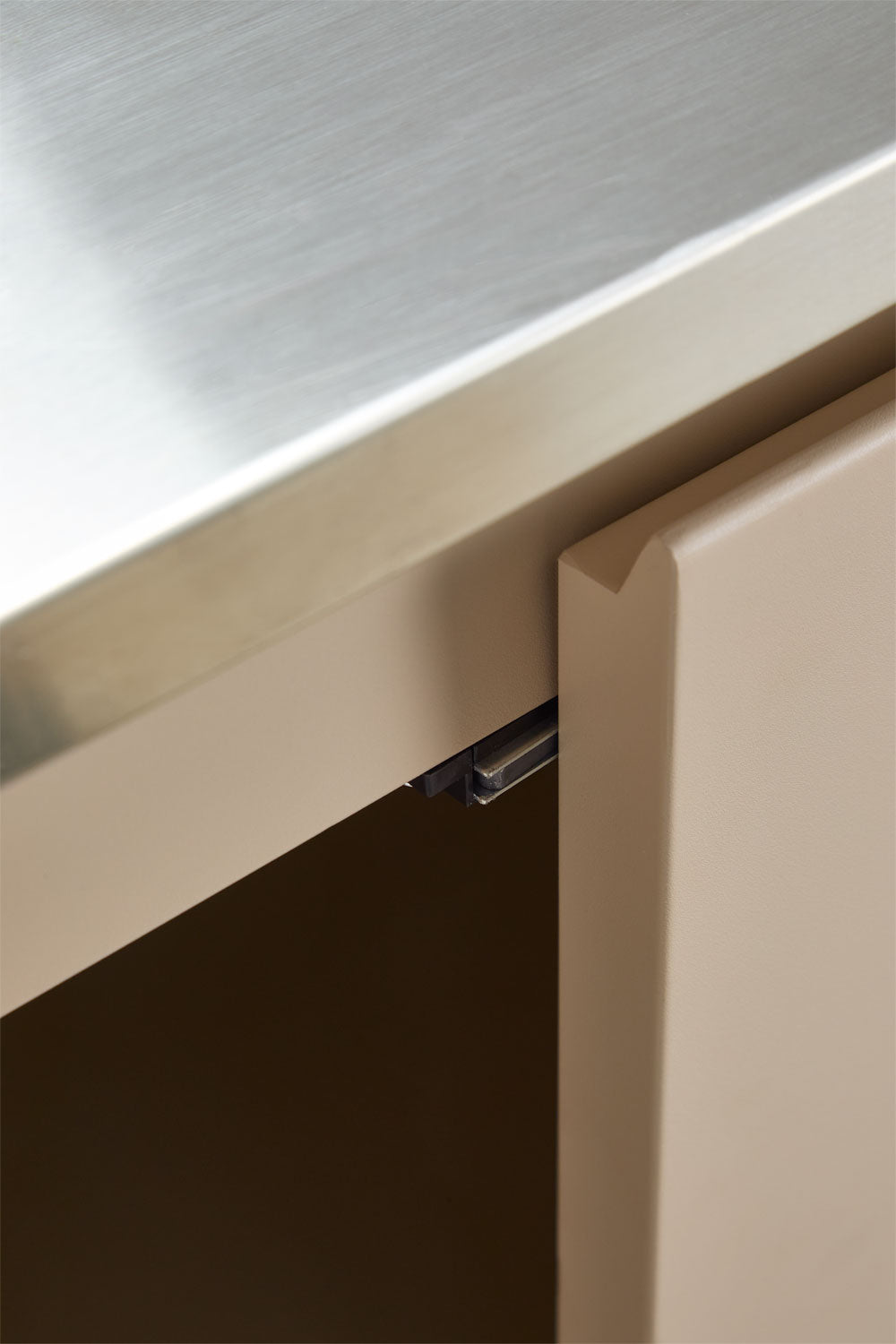 Cuisine modulaire d'extérieur 2 pièces avec évier et rangement en acier Rivana