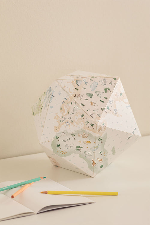 Carte du Monde 3D Dorian Kids