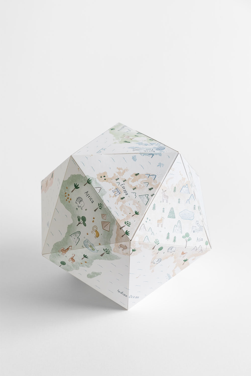 Carte du Monde 3D Dorian Kids