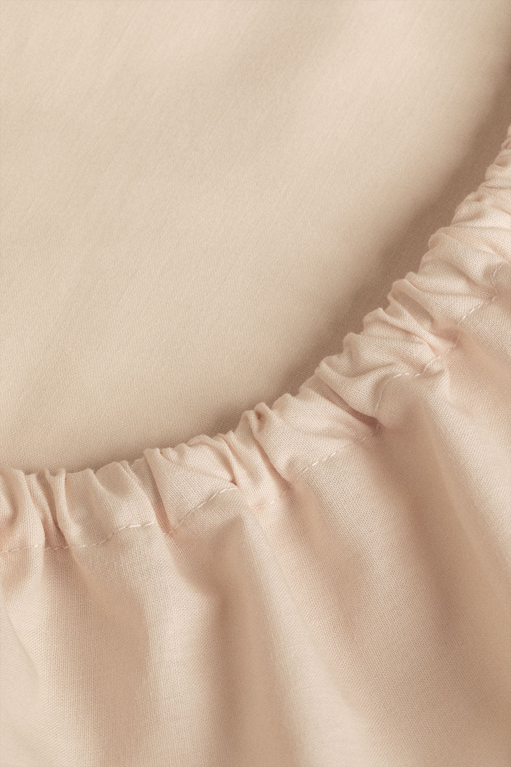 Drap-housse en percale de coton 180 fils pour lit de 90 cm Agassi