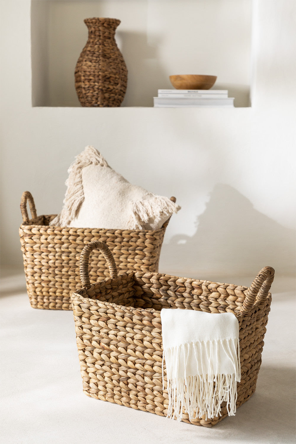 Set de 2 paniers de rangement Maues