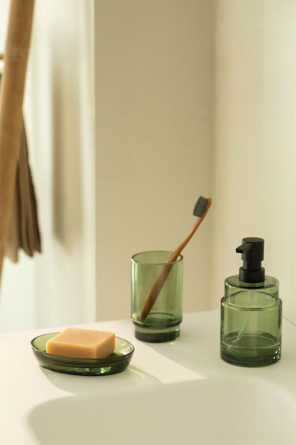 Ensemble de salle de bain en verre Helmont