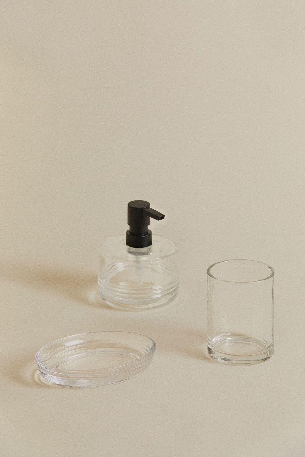 Set de salle de bain en verre Ituer