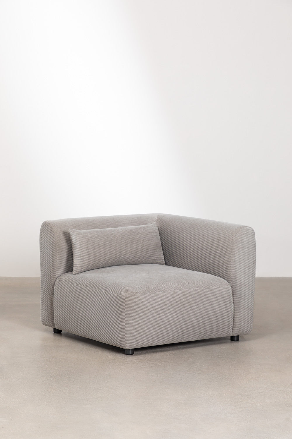 Ensemble de salon avec 2 canapés modulaires de 2 pièces et fauteuil Fogler