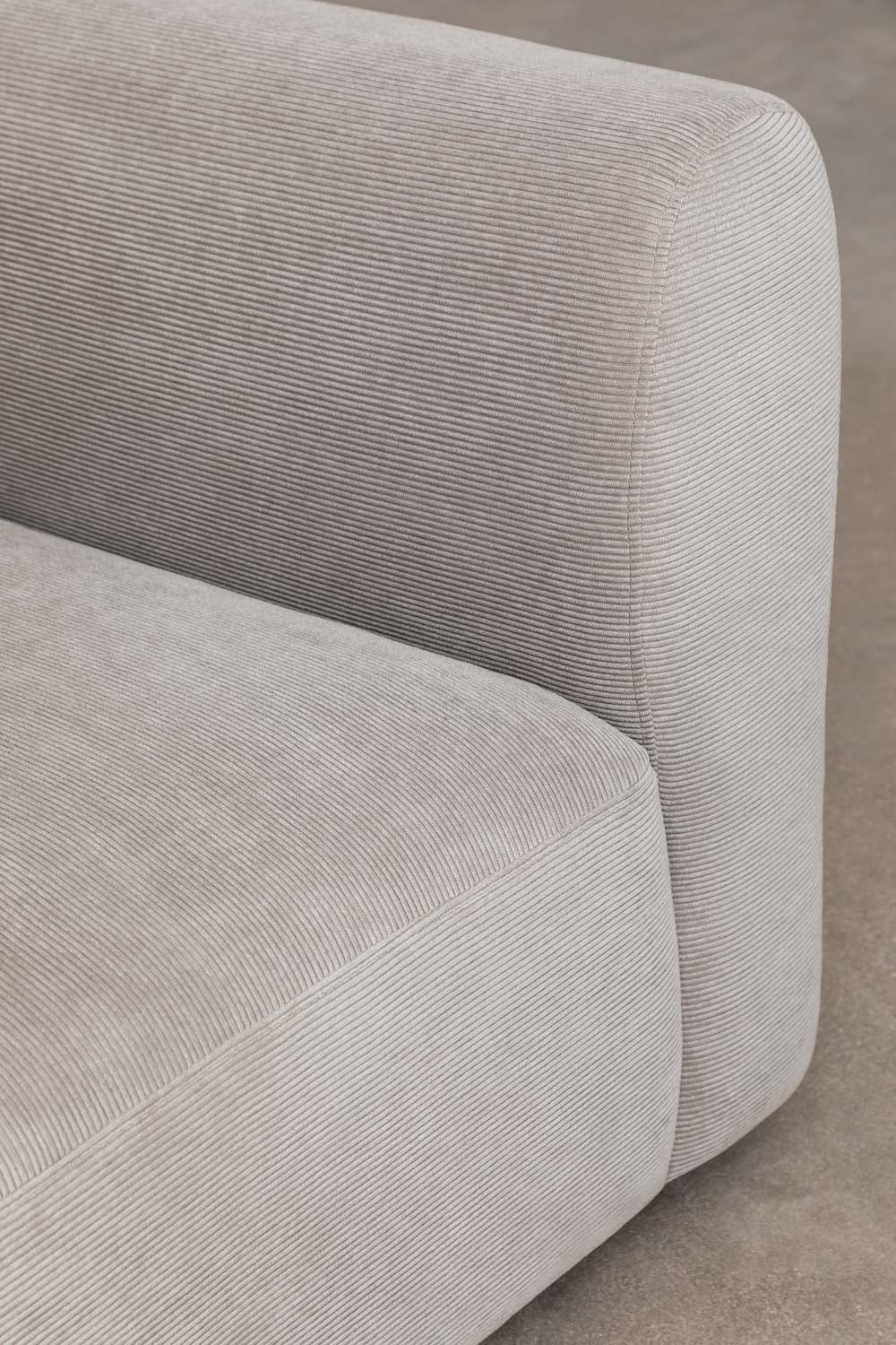 Ensemble de salon avec 2 canapés modulaires de 2 pièces et fauteuil Fogler