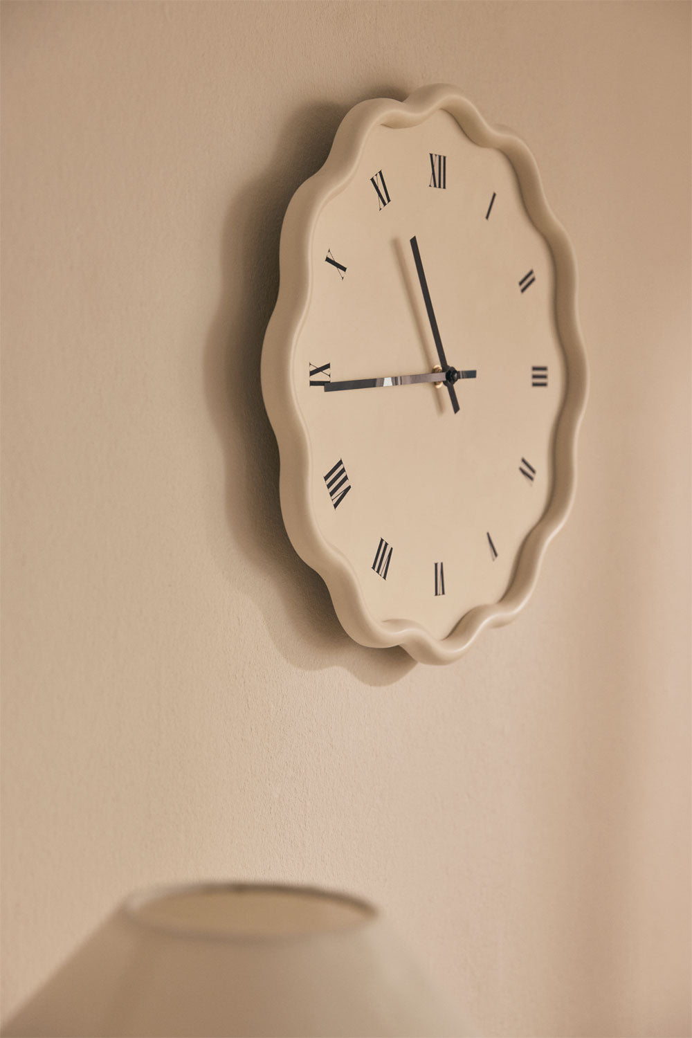 Horloge murale Ø35 cm en MDF Axley