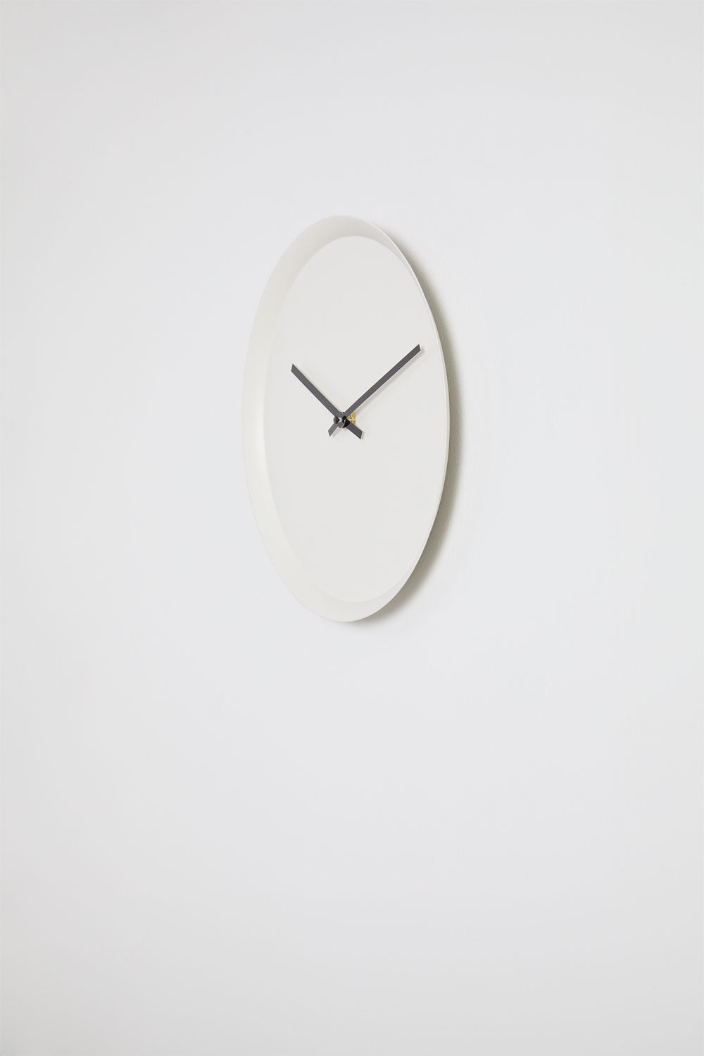 Horloge murale Ø30 cm en fer Sirdal