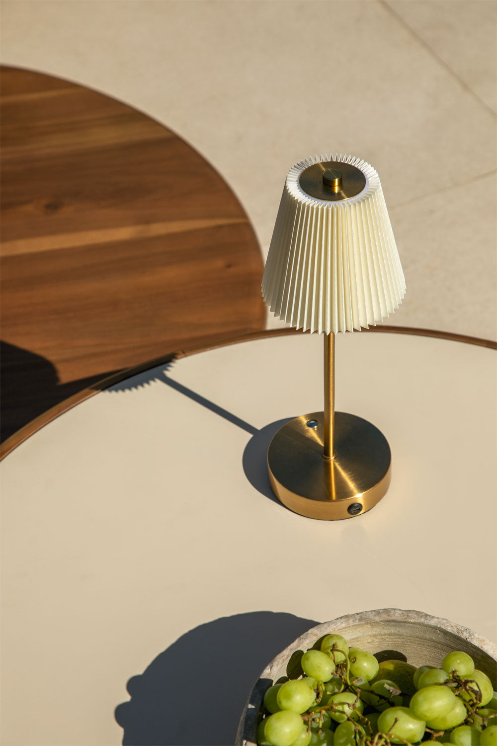Lampe de table LED sans fil pour extérieur en fer Myrdal
