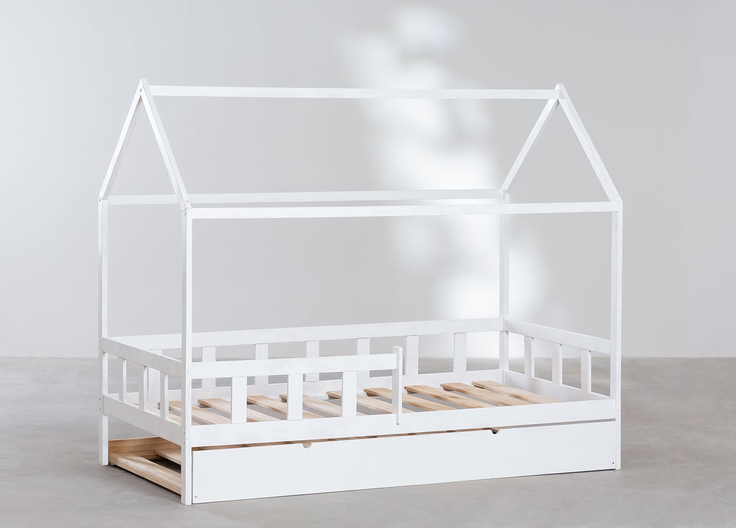 Lit gigogne pour matelas 90 x 190 cm en bois Kelly Kids
