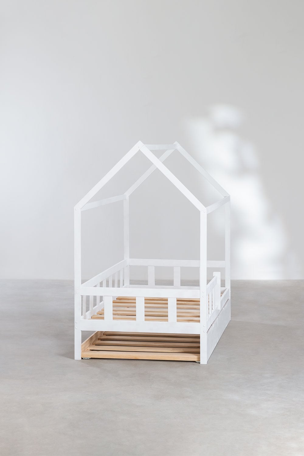 Lit gigogne pour matelas 90 x 190 cm en bois Kelly Kids