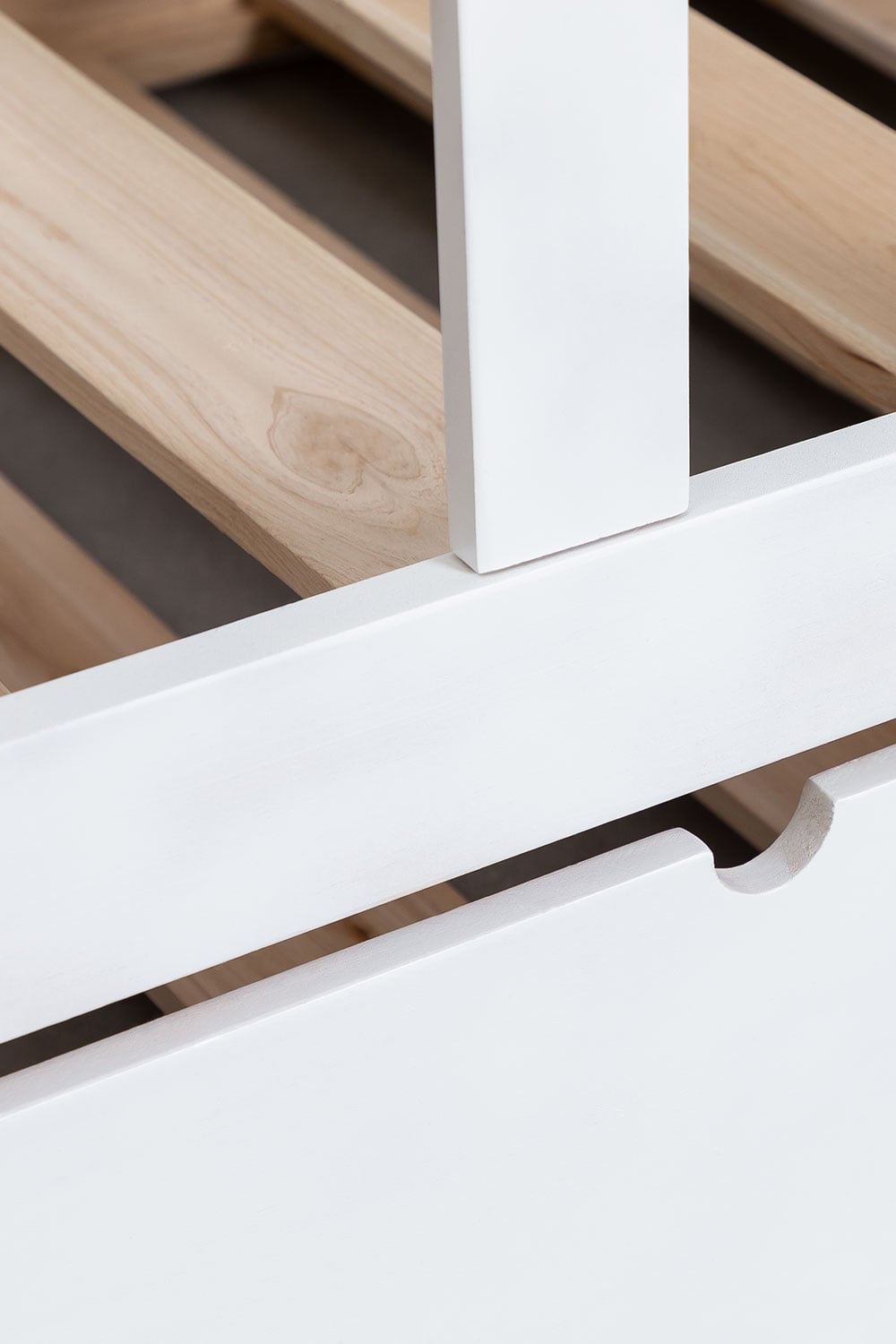 Lit gigogne pour matelas 90 x 190 cm en bois Kelly Kids