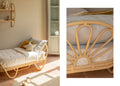 Lit en rotin avec matelas Dahlia Kids