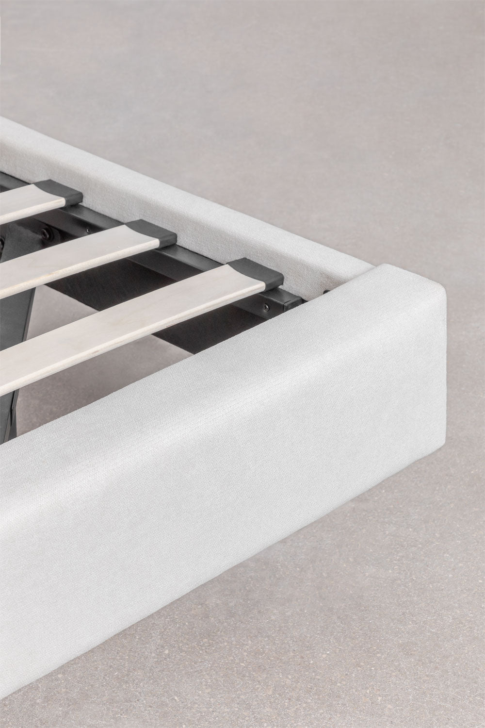 Lit tapissé Ketia