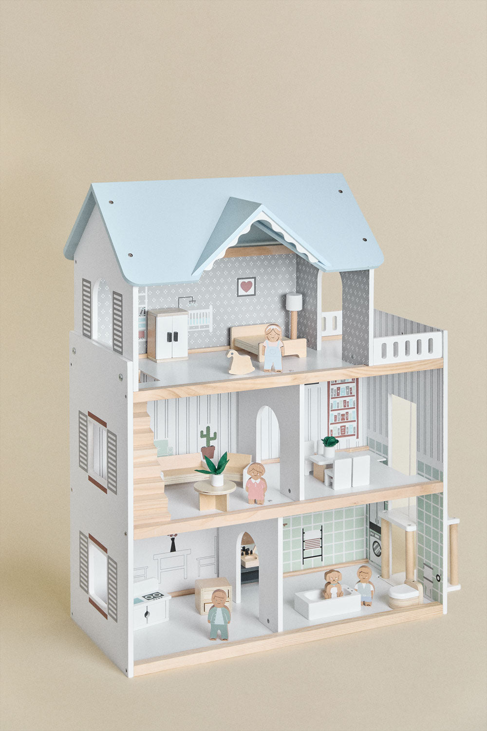 Maison de poupée en bois Elizabeth Kids  