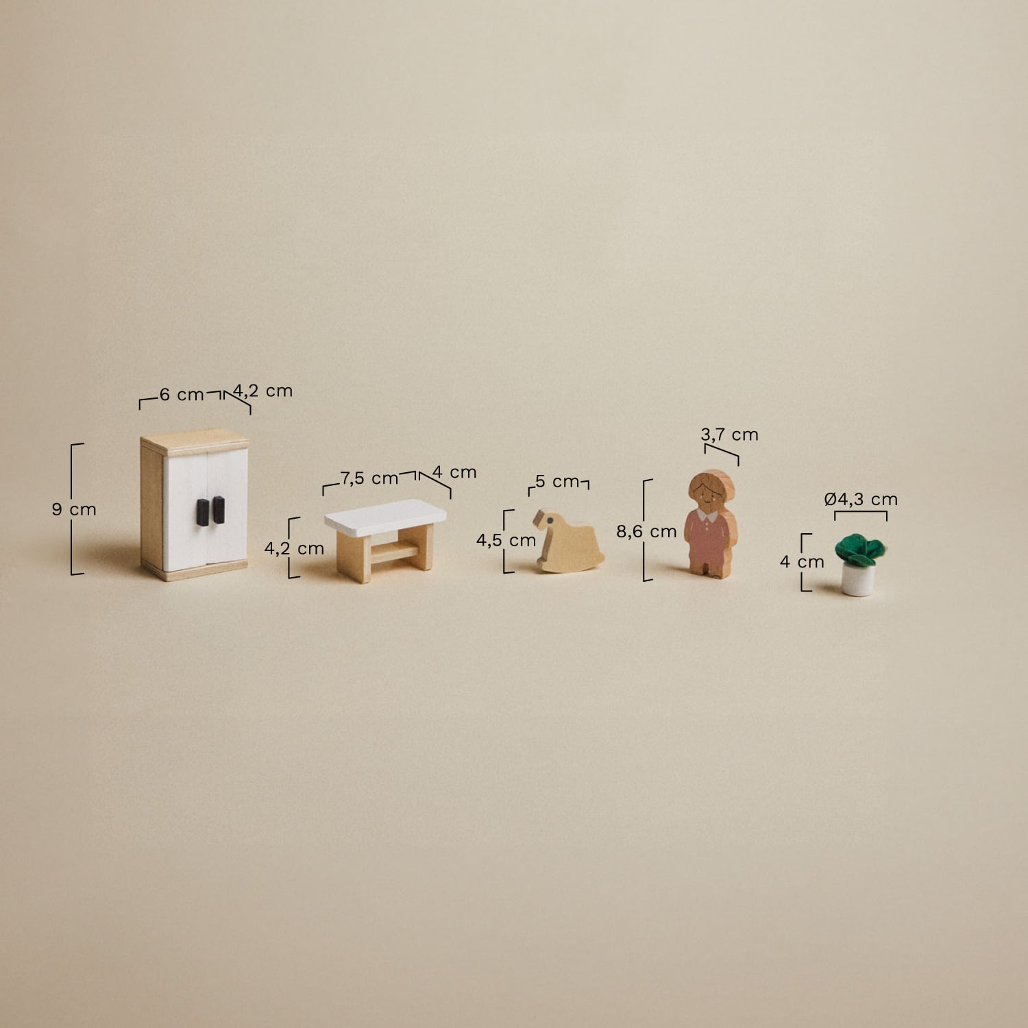 Maison de poupée en bois Elizabeth Kids  