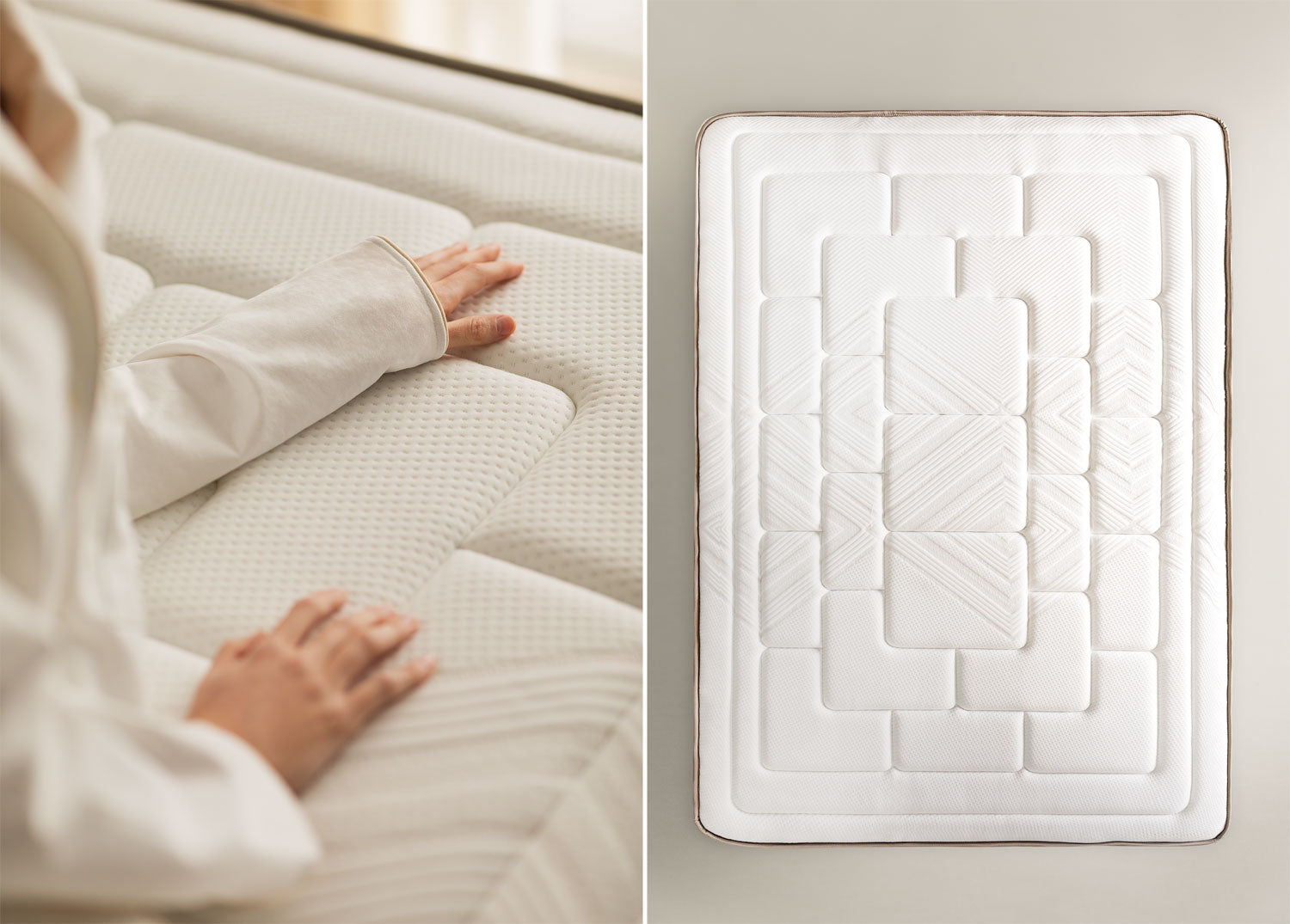 Matelas à ressorts ensachés Benoite
