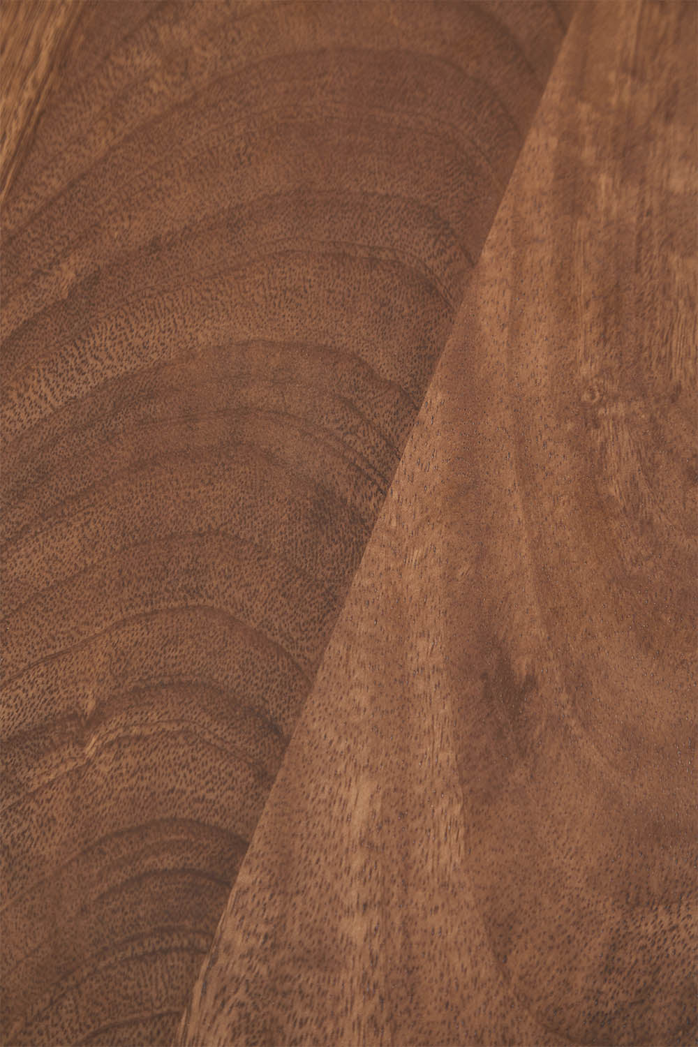 Meuble TV 170x45 cm en bois de manguier et verre Ildara