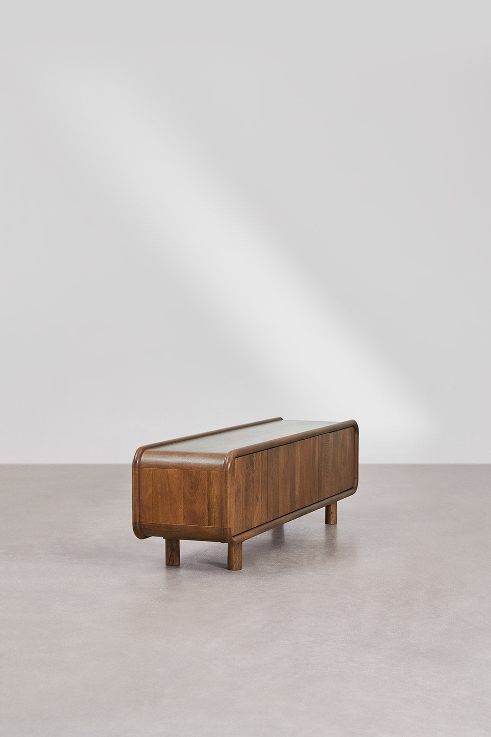 Meuble TV 175x45 cm en bois de manguier Gina