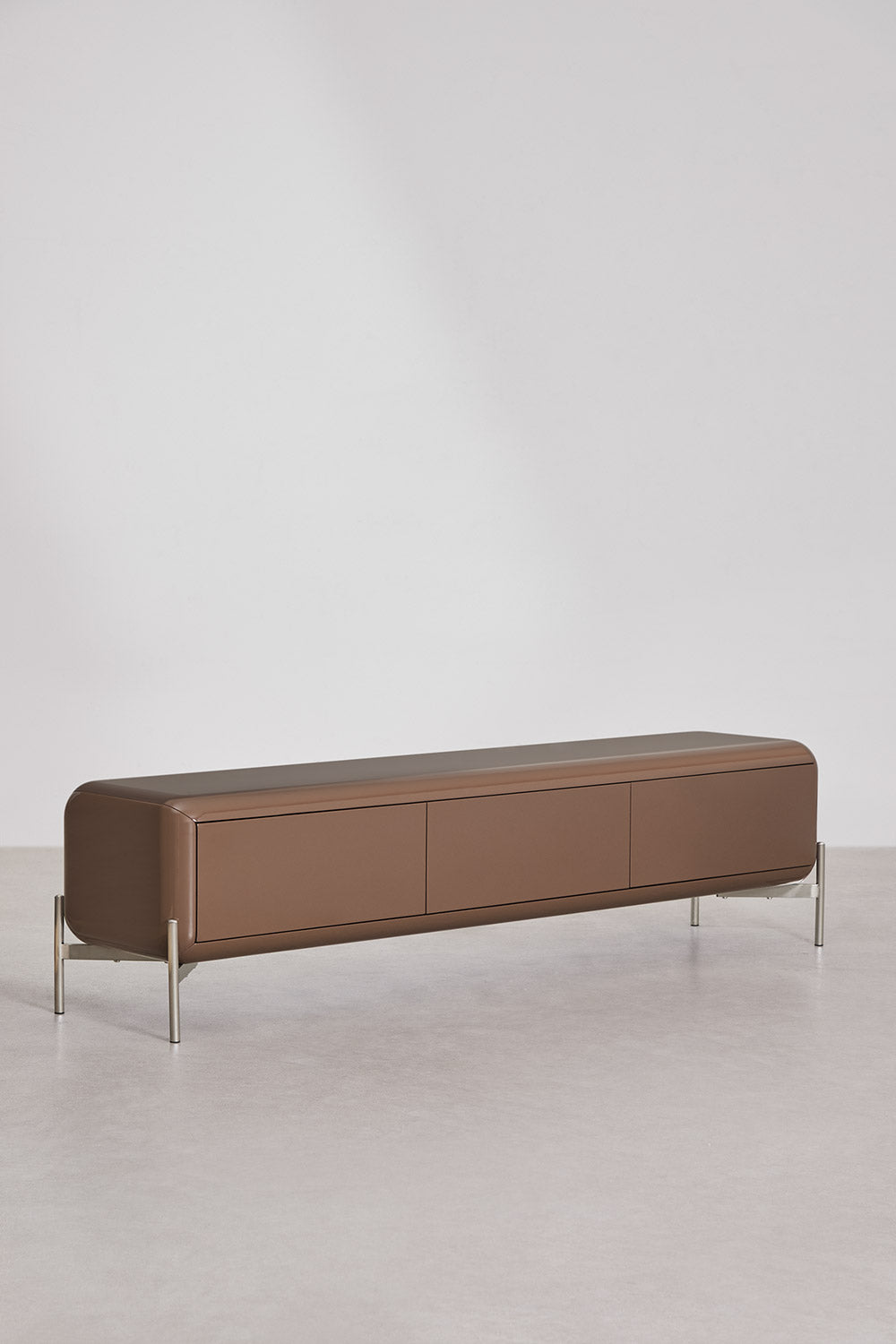 Meuble TV 180x40 cm en MDF Alazne
