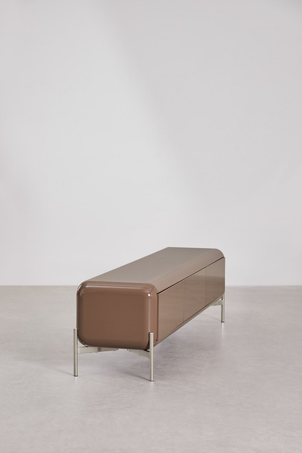 Meuble TV 180x40 cm en MDF Alazne